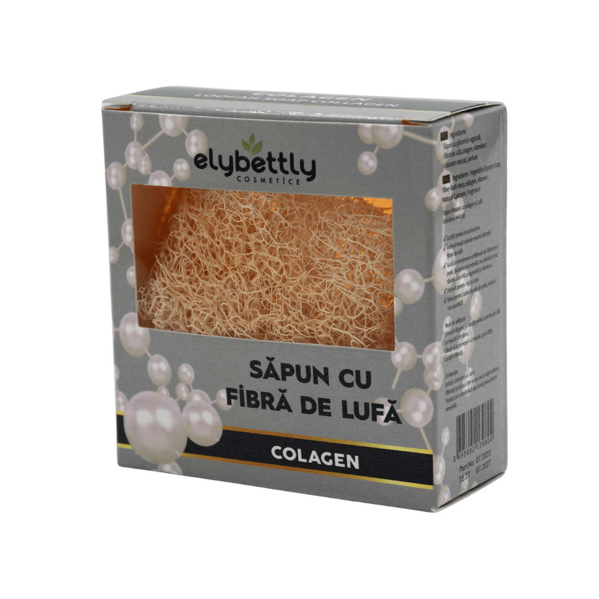 Săpun cu fibre de lufă colagen