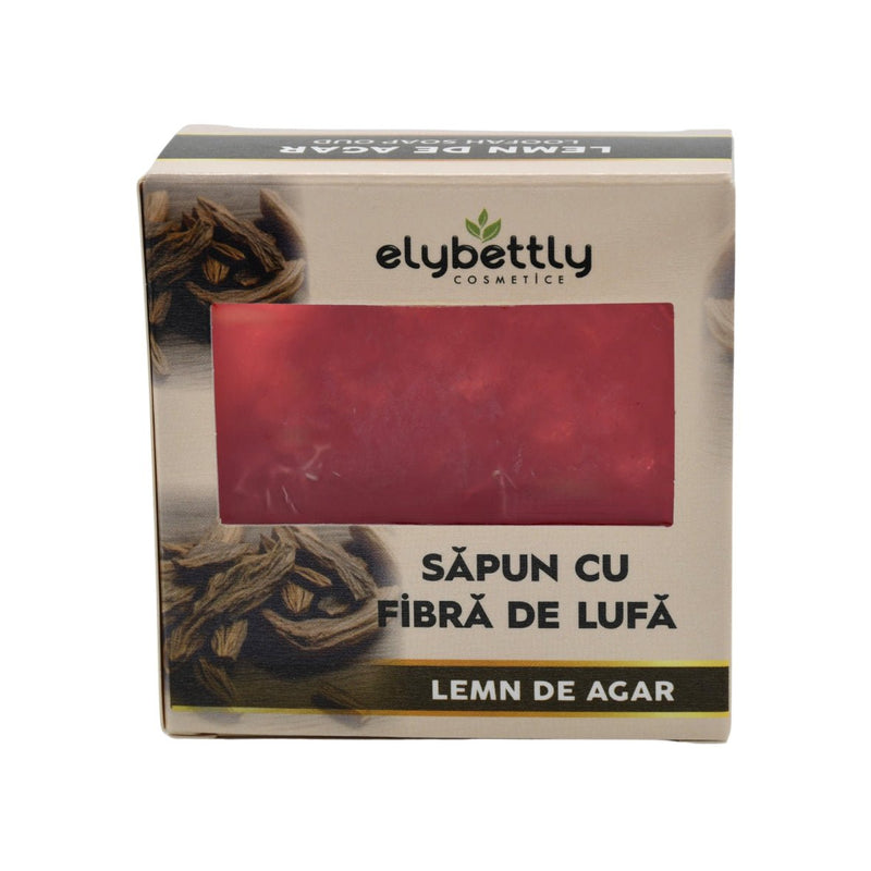 Săpun cu fibre de lufă lemn de agar