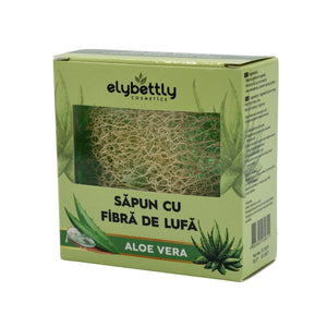 Săpun cu fibre de lufă aloe vera