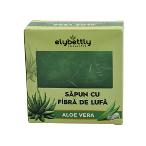 Săpun cu fibre de lufă aloe vera